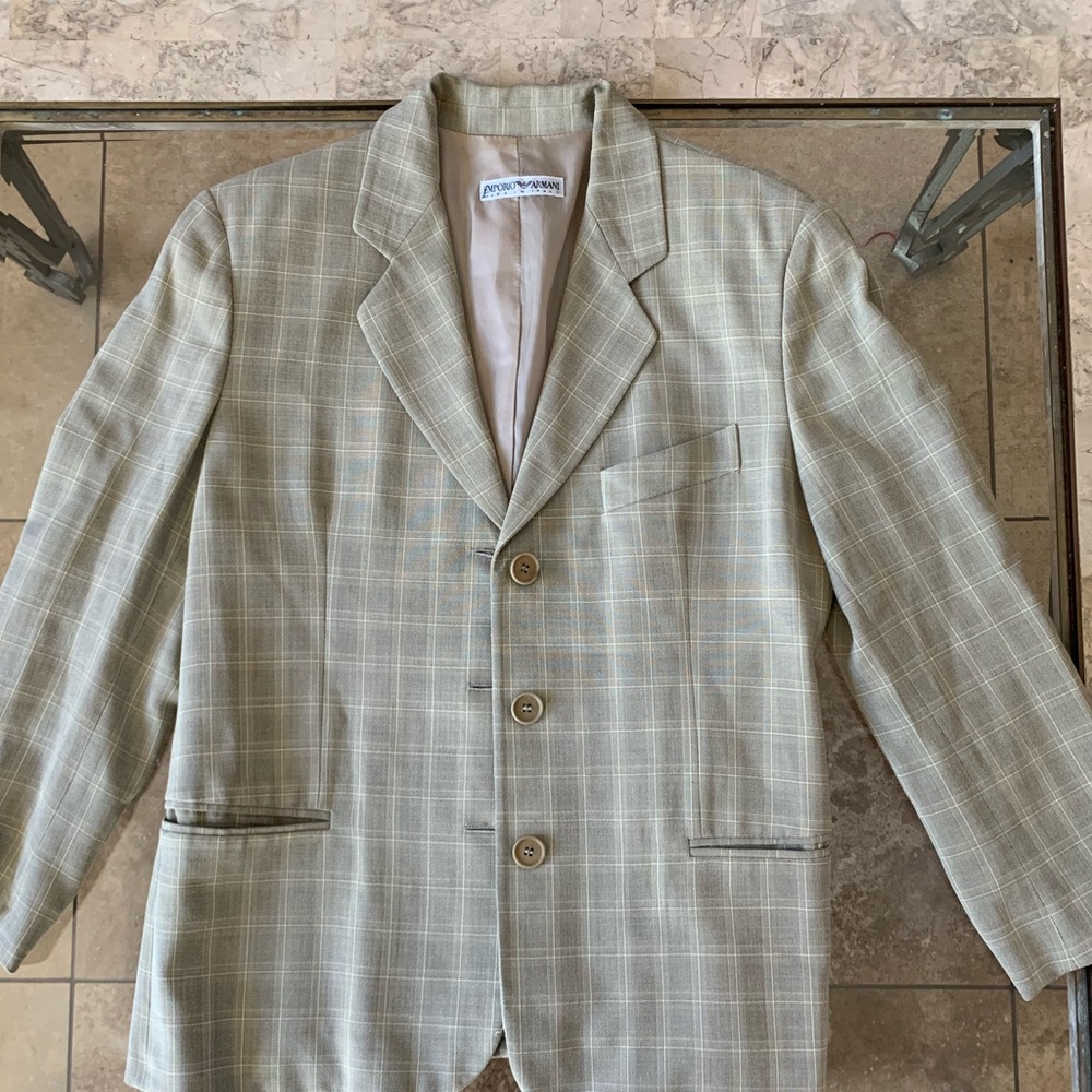 ARMANI lined blazer size small